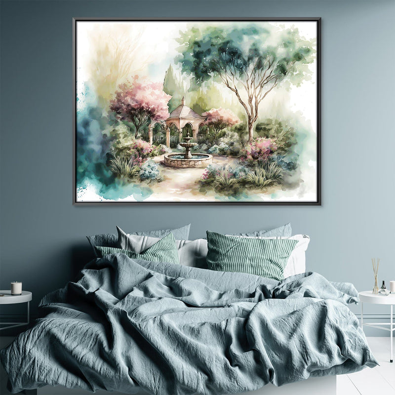 Serene Watercolors Canvas