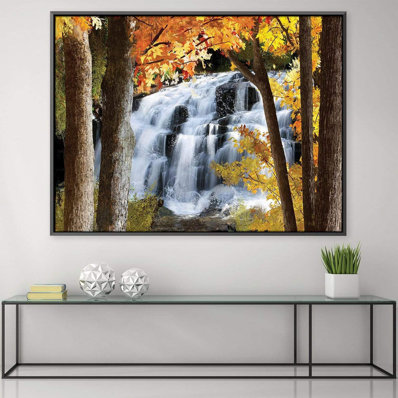 Serene Waterfall Canvas