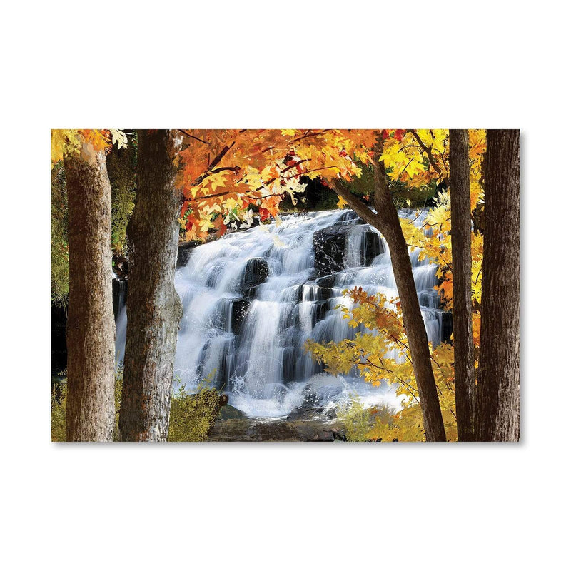 Serene Waterfall Canvas