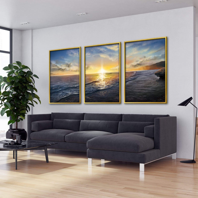 Serene Waves Canvas