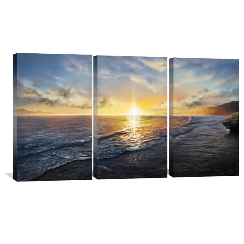 Serene Waves Canvas