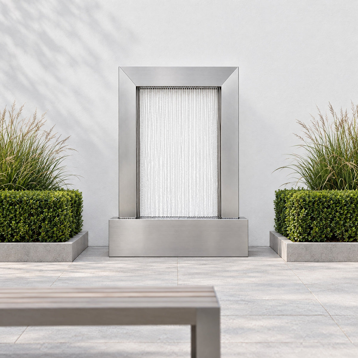 Serenity Frame Rain Curtain Fountain, photo 4 of 28