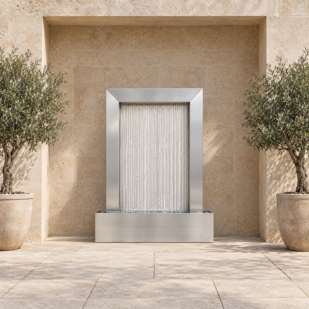 Serenity Frame Rain Curtain Fountain, photo 6 of 28