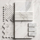 Serenity Honed Marble Tiles 2 3/4x5 1/2