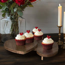 Collapsible Triple Heart Serving Board by Decor Steals
