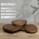 Collapsible Triple Heart Serving Board by Decor Steals