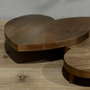 Collapsible Triple Heart Serving Board by Decor Steals