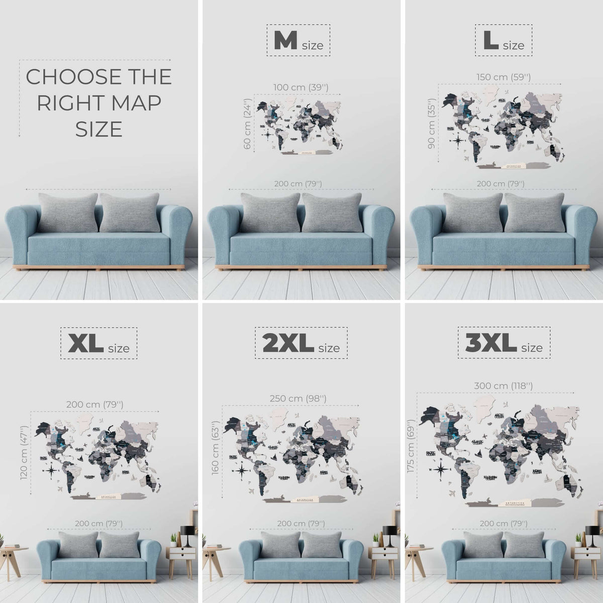Bundle: Colored Map and Airplanes Pins, photo 6 of 7