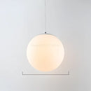 GobekUsa Glass Ball Pendant Lights - Nordic Minimalist Chandelier for Living Room & Bedroom