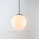 GobekUsa Glass Ball Pendant Lights - Nordic Minimalist Chandelier for Living Room & Bedroom