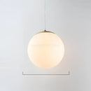 GobekUsa Glass Ball Pendant Lights - Nordic Minimalist Chandelier for Living Room & Bedroom