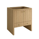 James Martin Hudson 30" Single Bathroom Vanity, Light Natural Oak