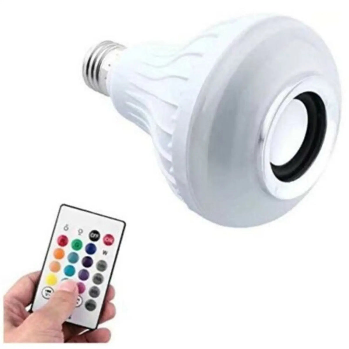 Seven-Color LED Bulb with Remote Control & Wireless Audio, photo 5 of 10