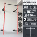 Synergee 2200 Series Folding Squat Rack