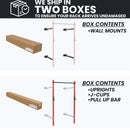 Synergee 2200 Series Folding Squat Rack