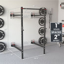 Synergee 2200 Series Folding Squat Rack