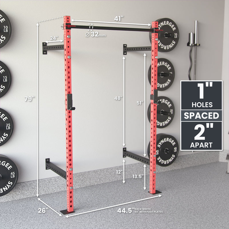 Synergee 2200 Series Wall Mounted Squat Rack