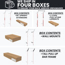 Synergee 2200 Series Wall Mounted Squat Rack