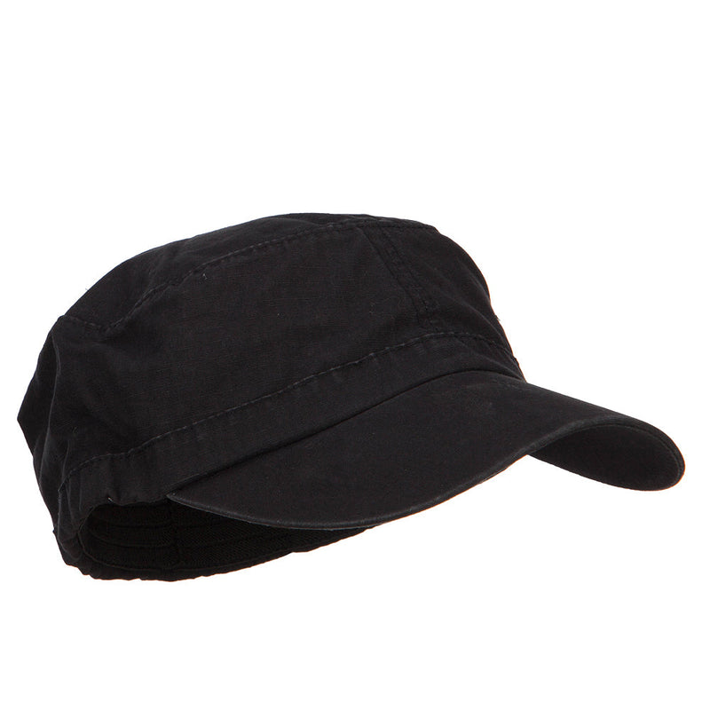 Big Size Fitted Ripstop Cotton Military Army Cap