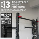Synergee 2200 Series Wall Mounted Squat Rack