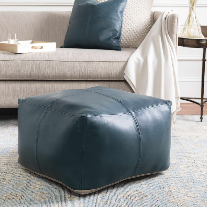 Jedenspeigen Teal Pouf