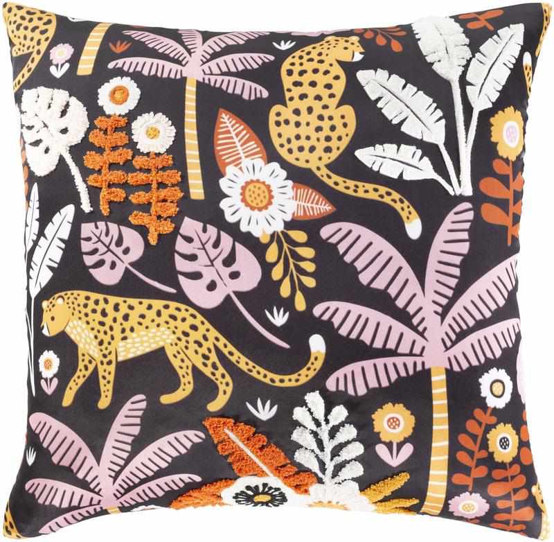 Zweth Black Pillow Cover