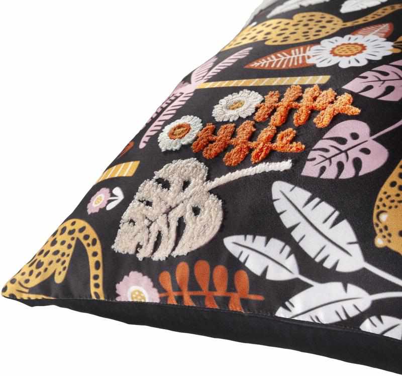 Zweth Black Pillow Cover