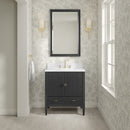 James Martin Myrrin 30" Single Bathroom Vanity, Carbon Oak