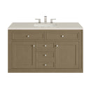 James Martin Chicago 48" Single Bathroom Vanity, Walnut Whisper