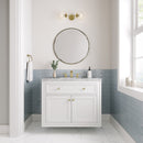 James Martin Chicago 36" Single Bathroom Vanity, Glossy White