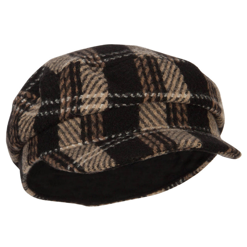 Stripe Herringbone Greek Captain Cap