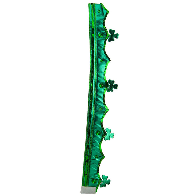 Sequin Shamrock Crown Headband