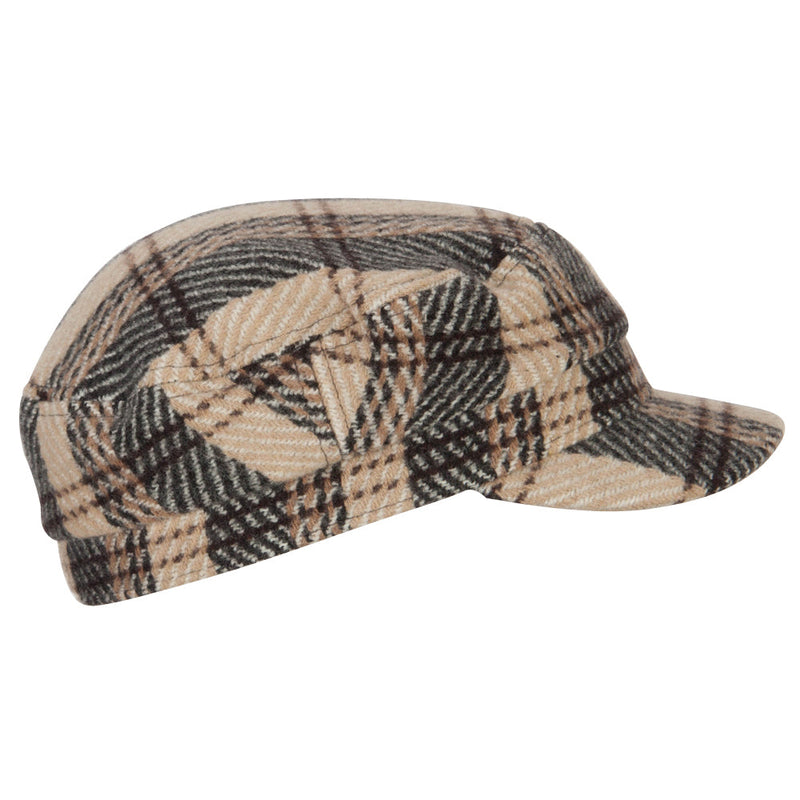 Stripe Herringbone Greek Captain Cap
