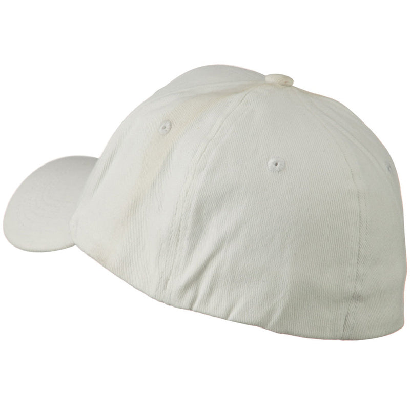Stretch Heavy Weight Brushed Cotton Fitted Cap