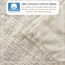 100% Cotton Honeycomb Waffle Garment Washed Quilt Set - Genevieve Collection by Great Bay Home