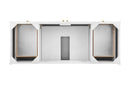 James Martin Chicago 60" Single Bathroom Vanity, Glossy White