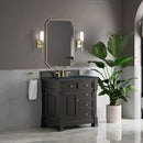 James Martin Brookfield 36" Single Bathroom Vanity, Black Onyx