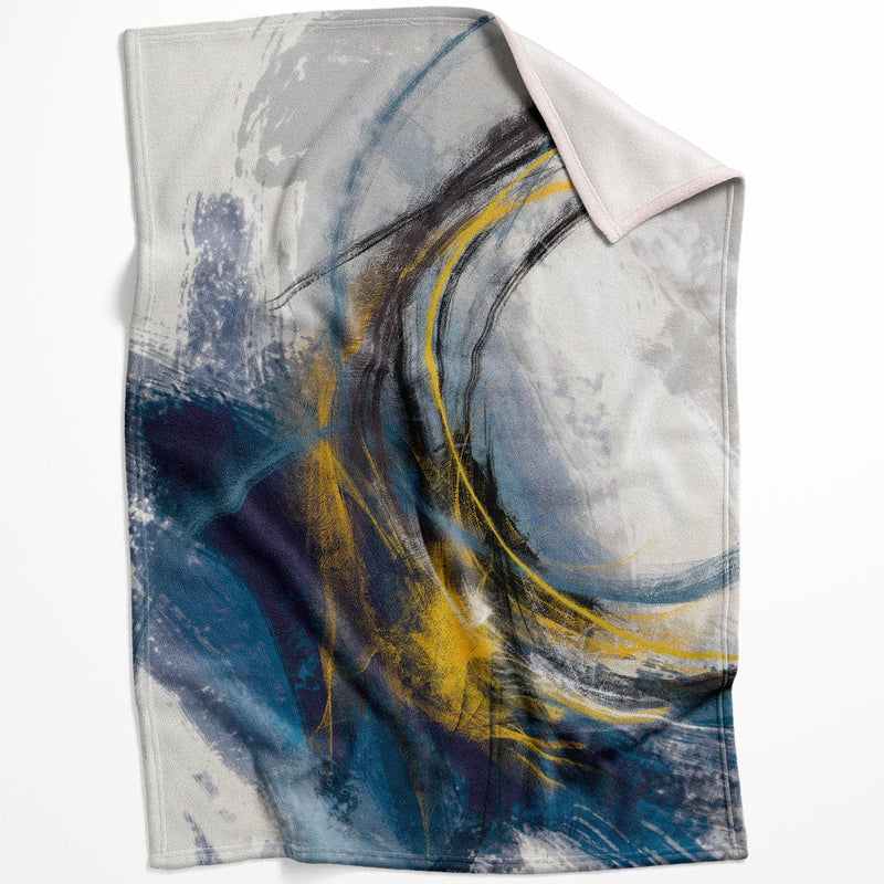 Shaded Brush Strokes Blanket