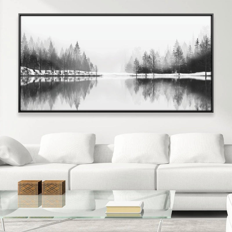 Shaded Lake Canvas