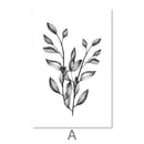 Shaded Leaves Canvas