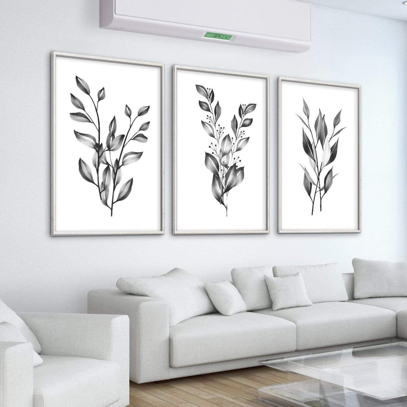 Shaded Leaves Canvas