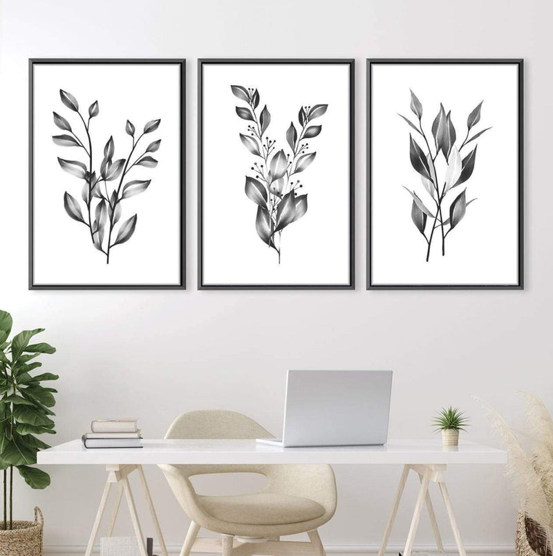 Shaded Leaves Canvas