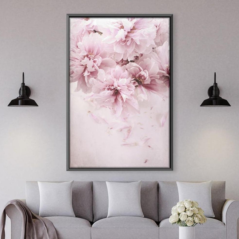 Shaded Pink Canvas