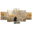 Shaded Strolls Canvas - 5 Panel