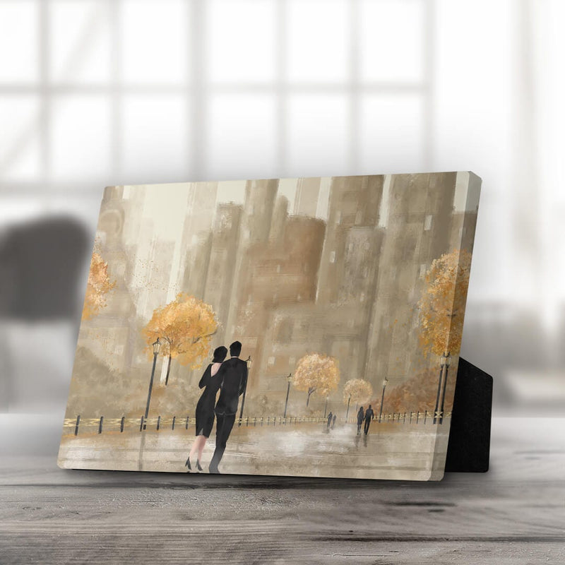 Shaded Strolls Desktop Canvas