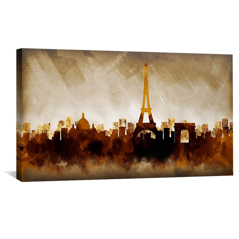 Shades of Paris Canvas