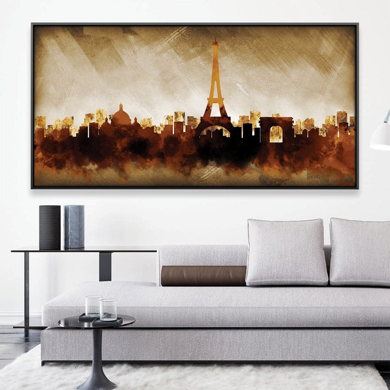 Shades of Paris Canvas