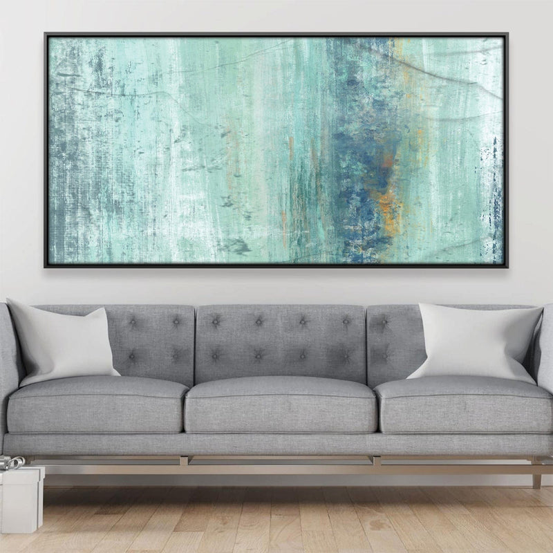 Shades of Turquoise Canvas