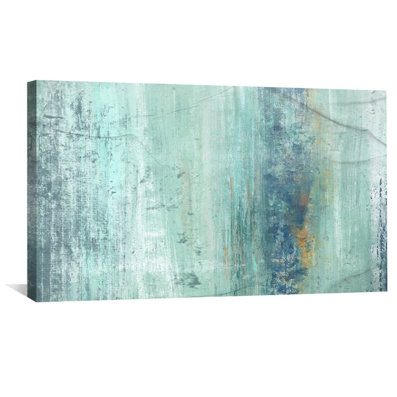 Shades of Turquoise Canvas