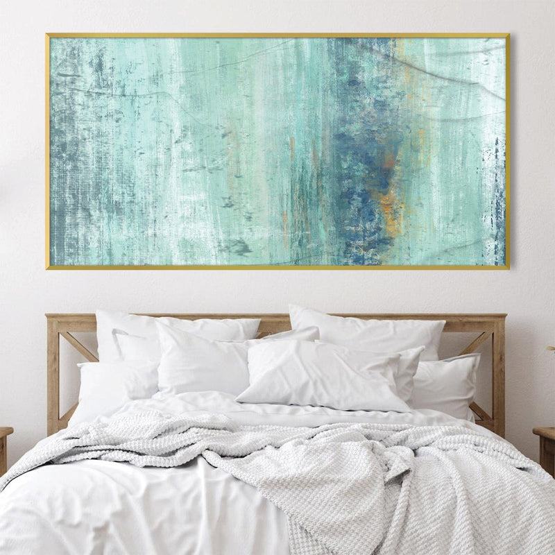 Shades of Turquoise Canvas